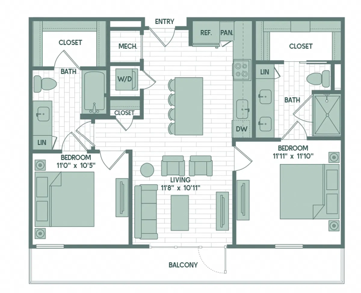 Floor plan B3