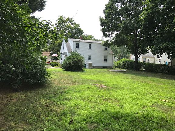 Large level back yard