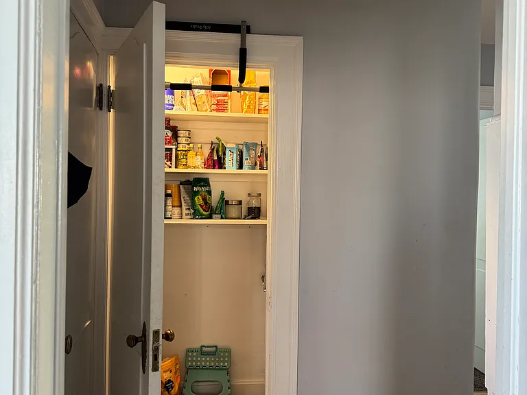Coat closet in main hallway area