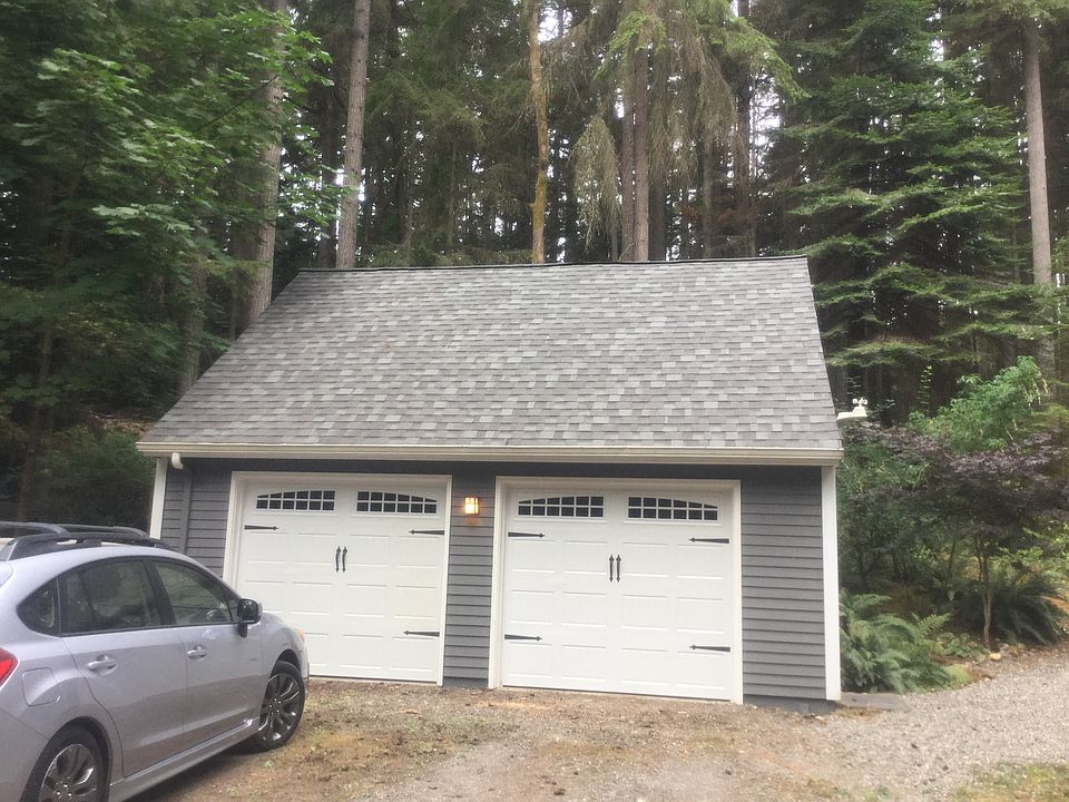 Oversized double garage