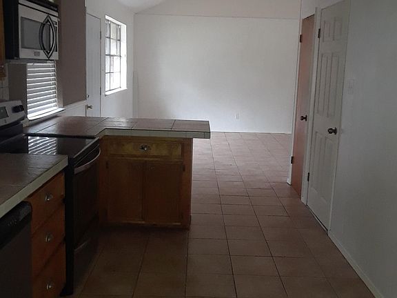 Kitchen toward dining room