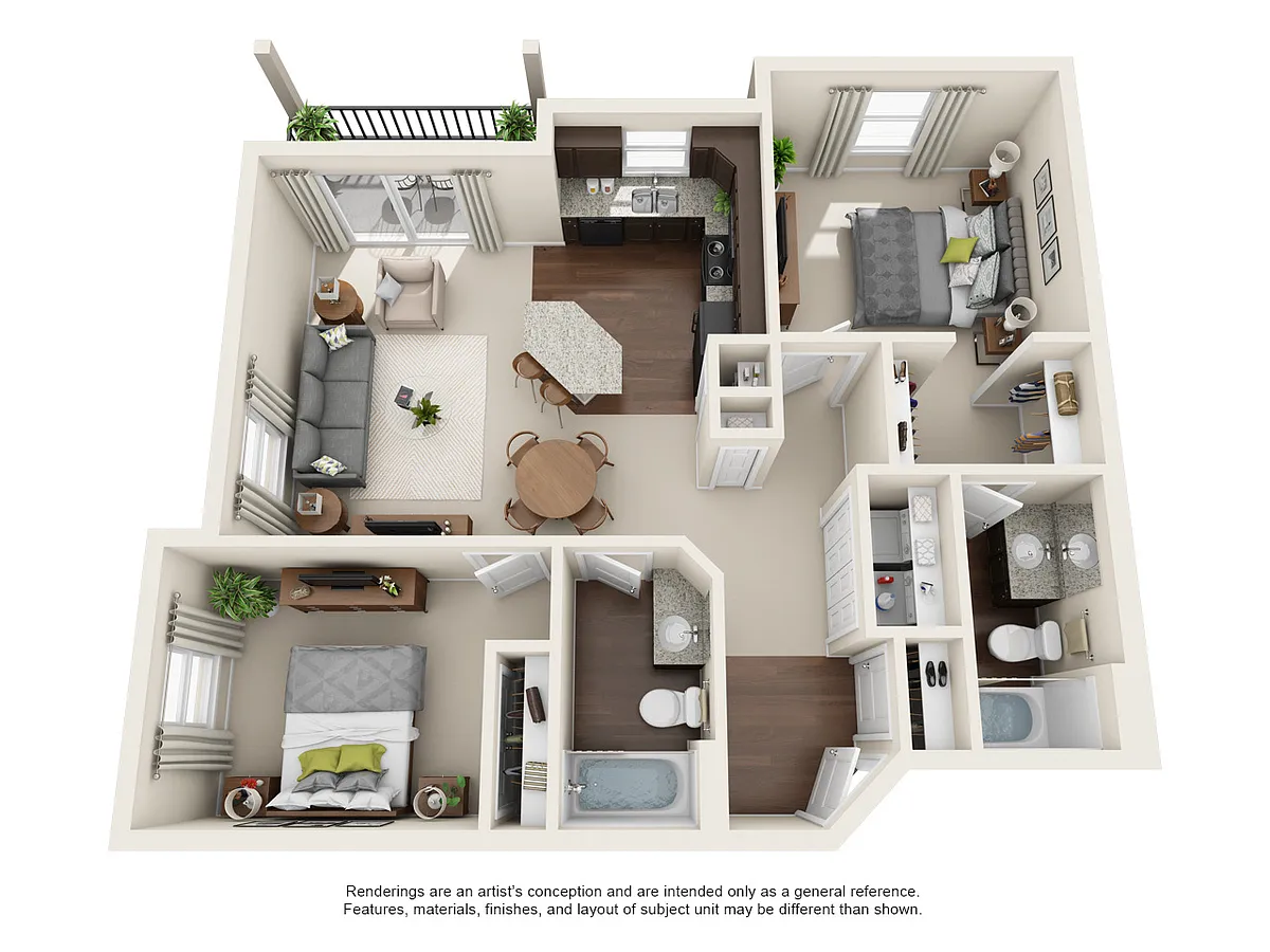 Floor plan Washington