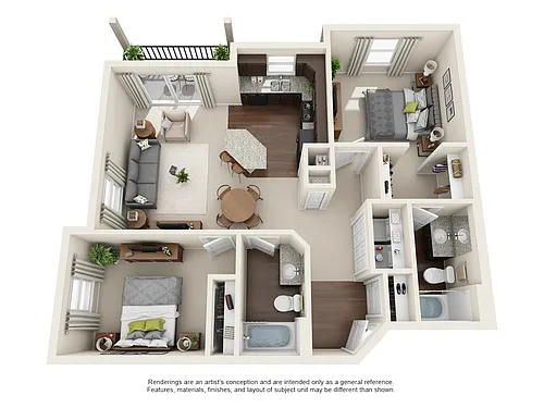 Floor plan Washington