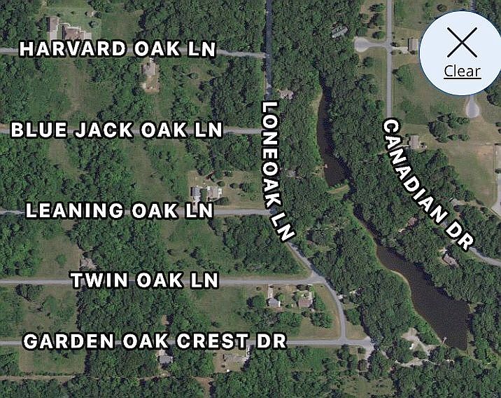 Lake in rear joining lots