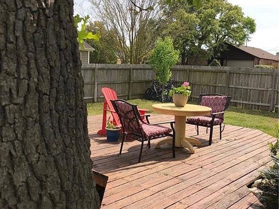 backyard patio deck