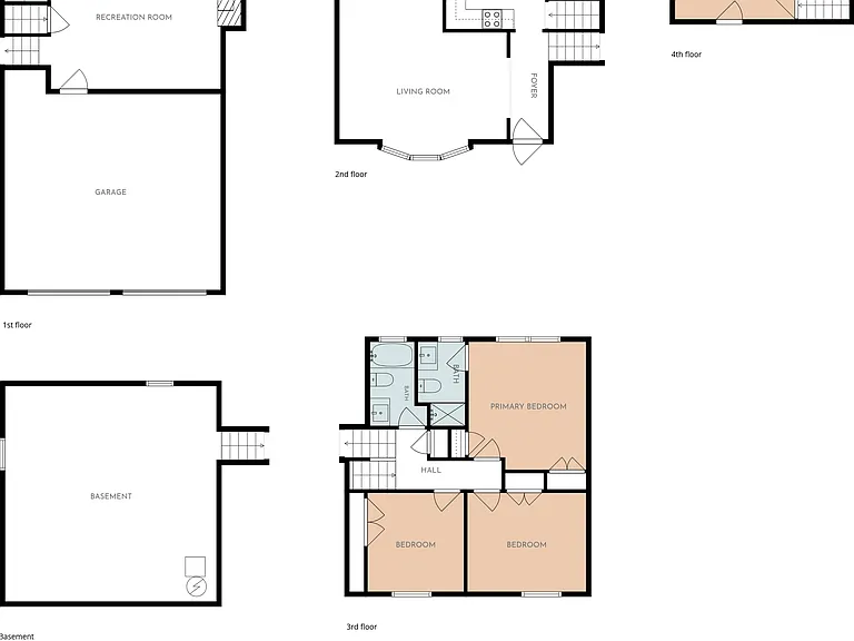 Tons of space in this 4bdrm, 2.5 bath home!