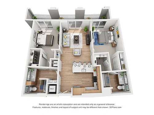 Floor plan B2