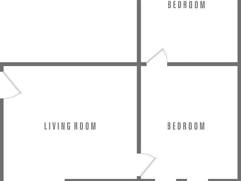 2 Bed 1 Bath 2 Bed 1 Bath