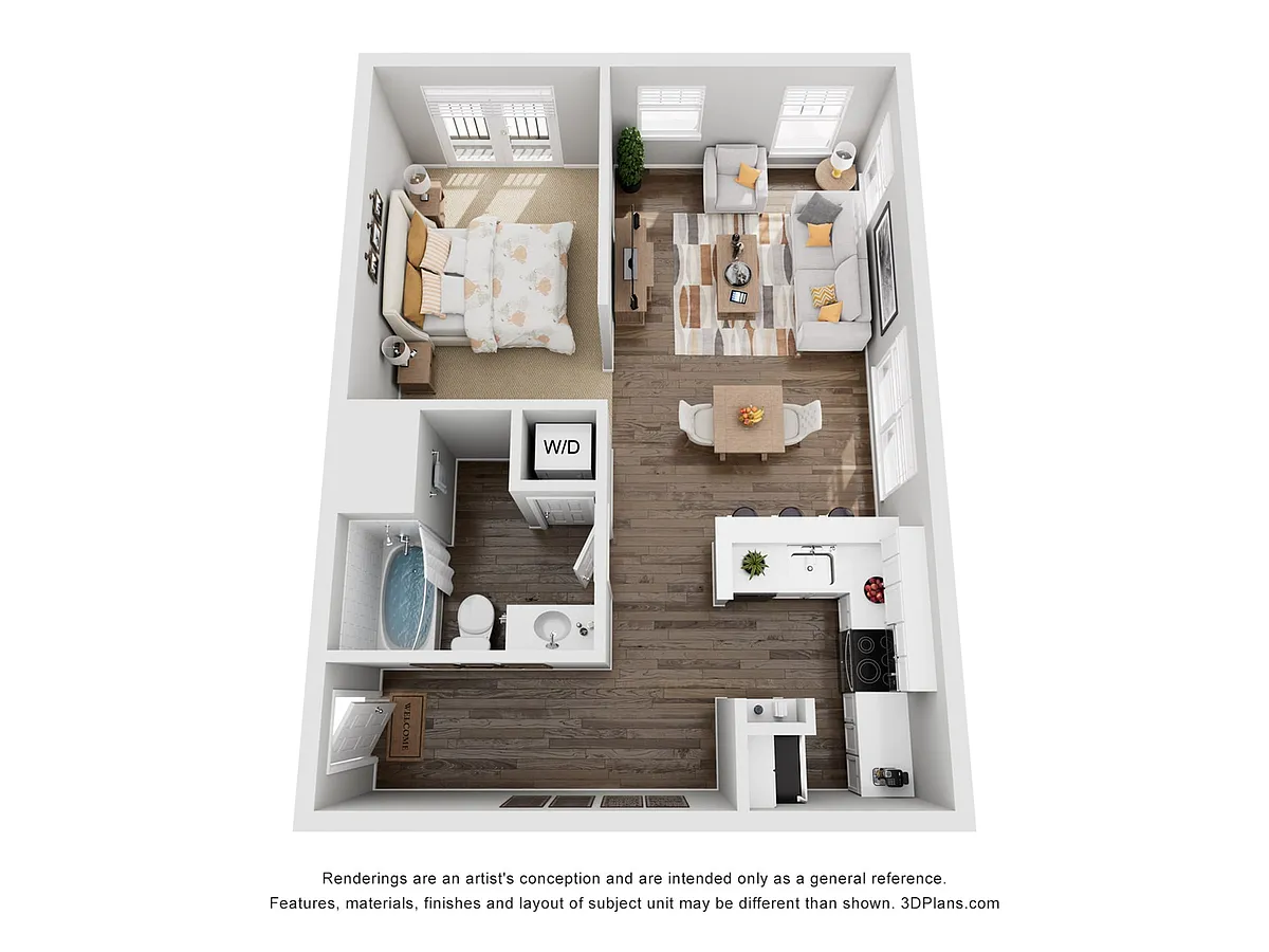Floor plan 1SB