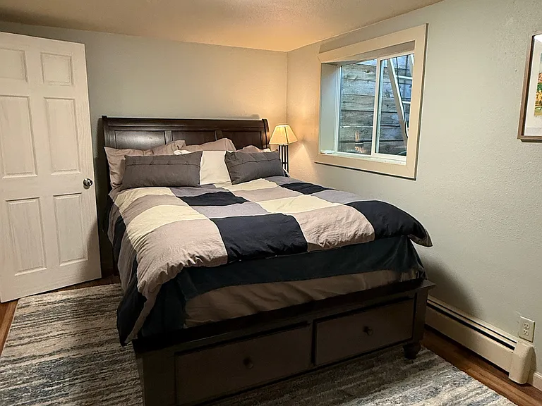 Basement bedroom