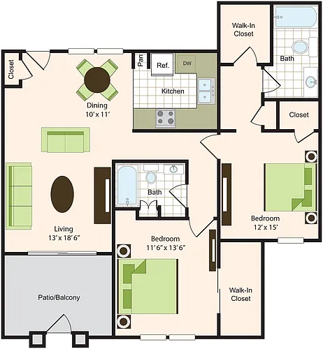 Floor plan C2
