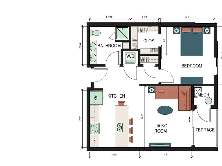 SIX_2D Floor Plans - Dimensions - Mallet SIX_2D Floor Plans - Dimensions - Mallet