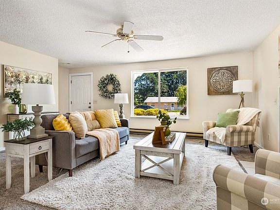 Big windows let in lots of light.>
