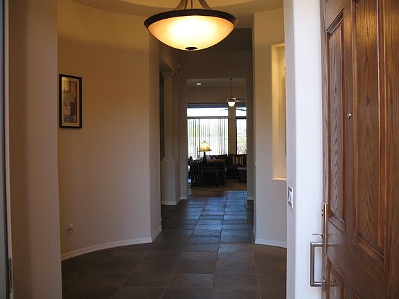 Large Vaulted Entry w/Custom Lighting