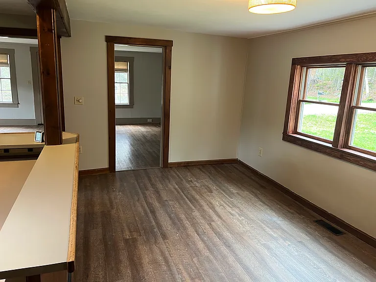 Large dining area with lots of natural light