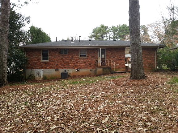 Rear of house