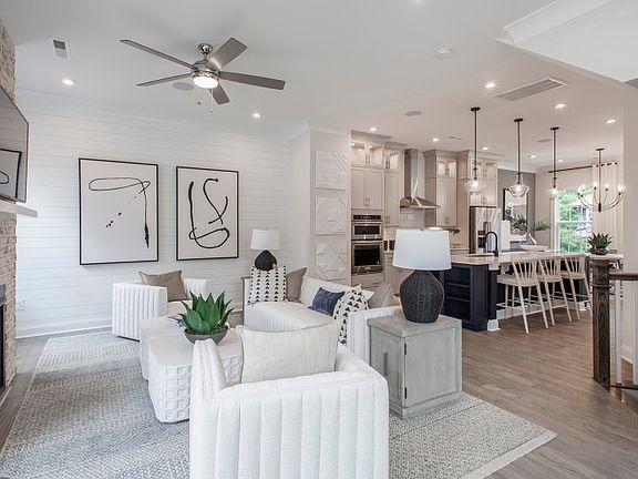 Open Gathering Room with Optional Fireplace