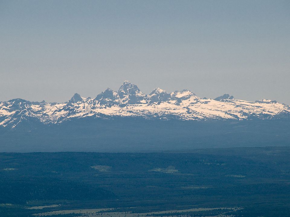 View of Grand Teton Range