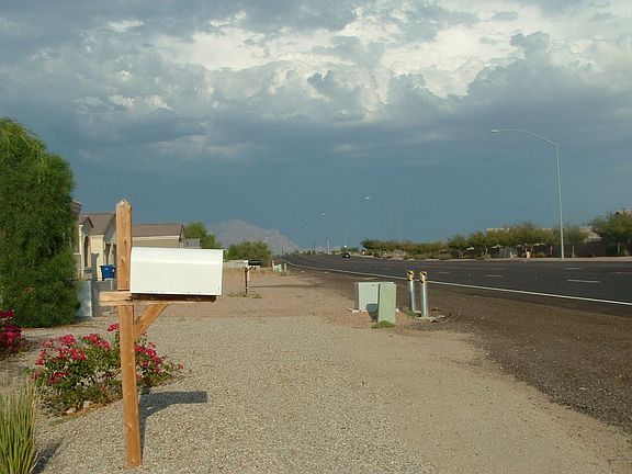 mountain view to the east