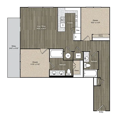 Floor plan B2