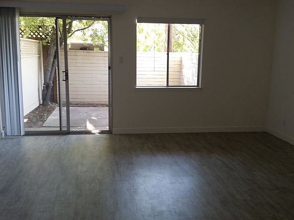 Living area w/vinyl planking