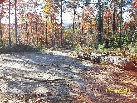 New road cut to go to water 