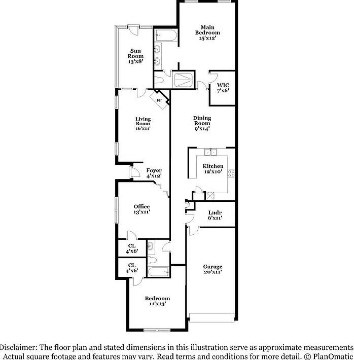 3 bed, 2.0 bath, 1599 sqft, $2,950 — Photo 2