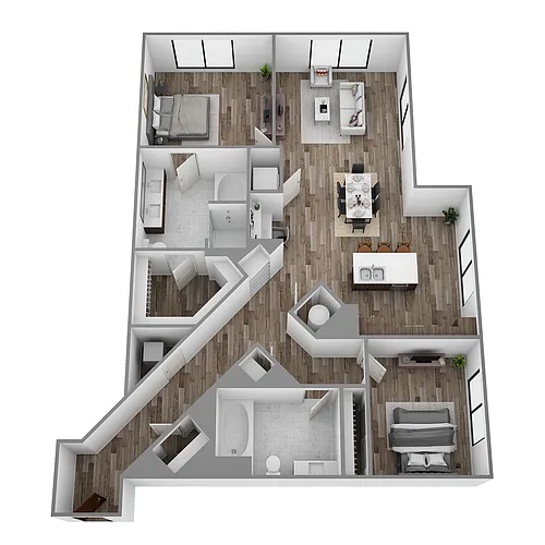 Floor plan P