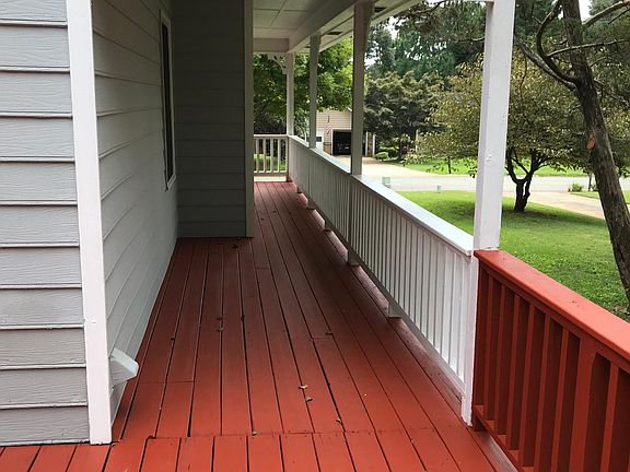 Side of wrap around porch / deck