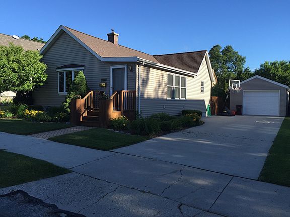Front and garage