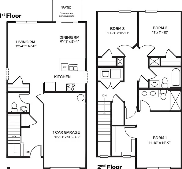 3 bed, 2.5 bath, 1400 sqft, $1,749 — Photo 2