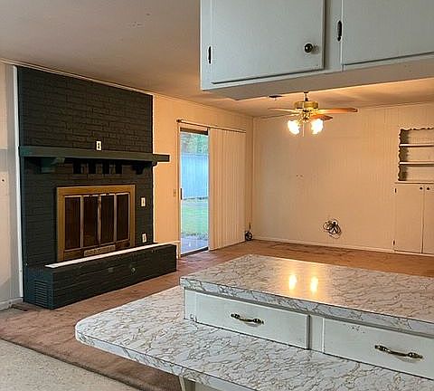 LIVING ROOM VIEW FROM DINING