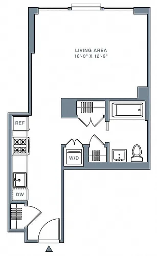 Floor plan Studio-5-31 B