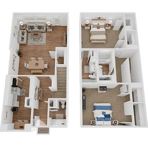 Floor plan B3TH