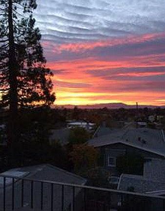 View from master bedroom
