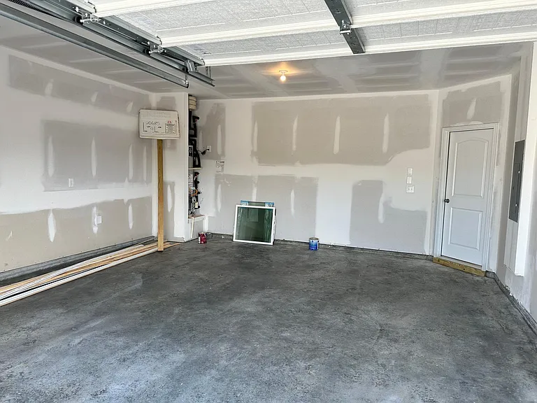 2 Car garage with garage door opener