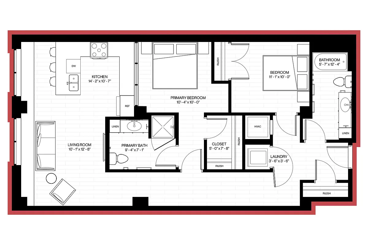 Floor plan Natallie