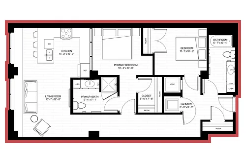 Floor plan Natallie
