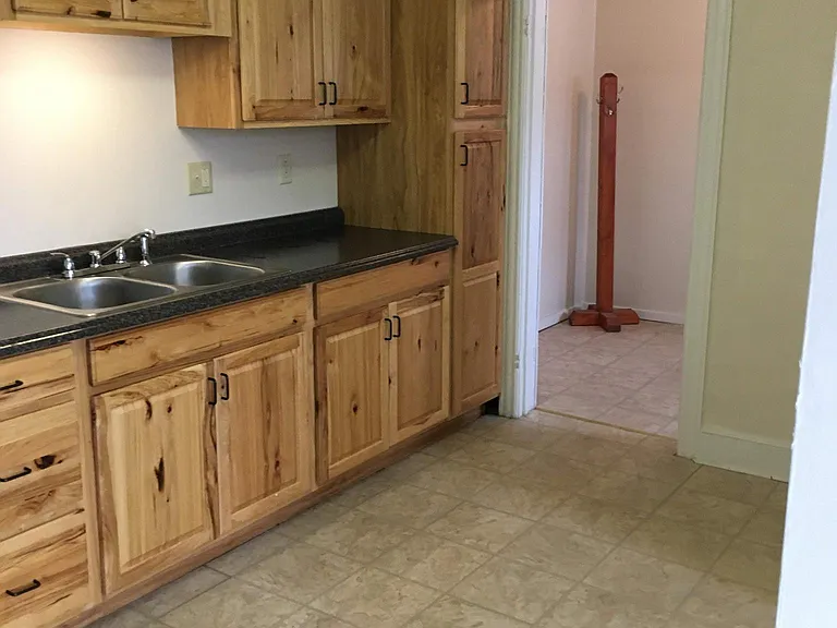 Kitchen and mud room