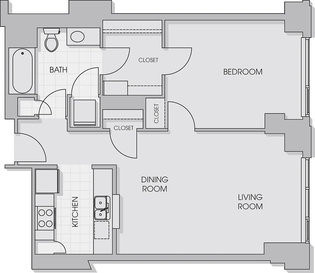 Floor plan 1G