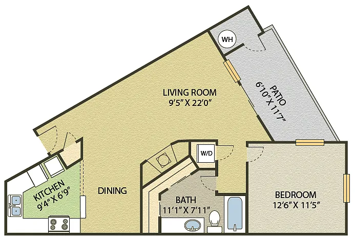Floor plan Terrain