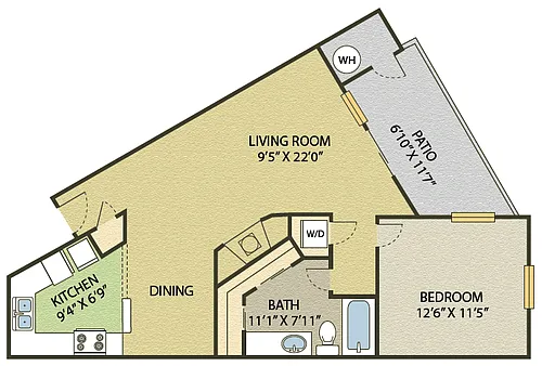 Floor plan Terrain