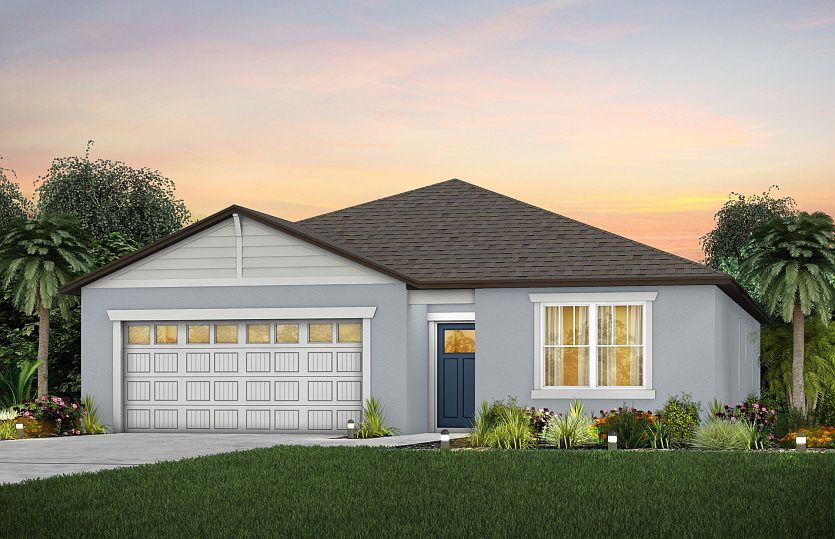 Exterior Rendering, Elevation C1