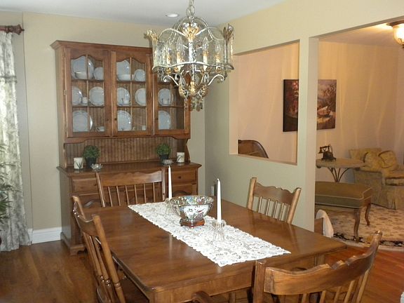Bright Dining Room, open to den