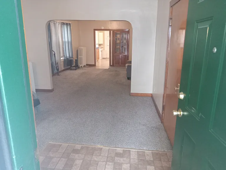 Front door view into Front Living Room