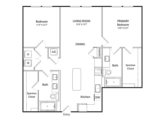 Floor plan B1
