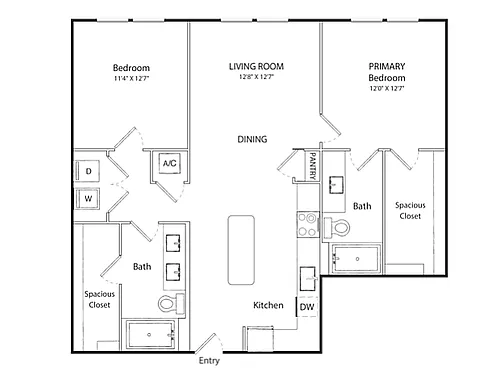 Floor plan B1