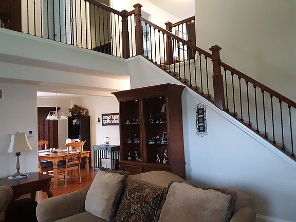 Living room to stairs view