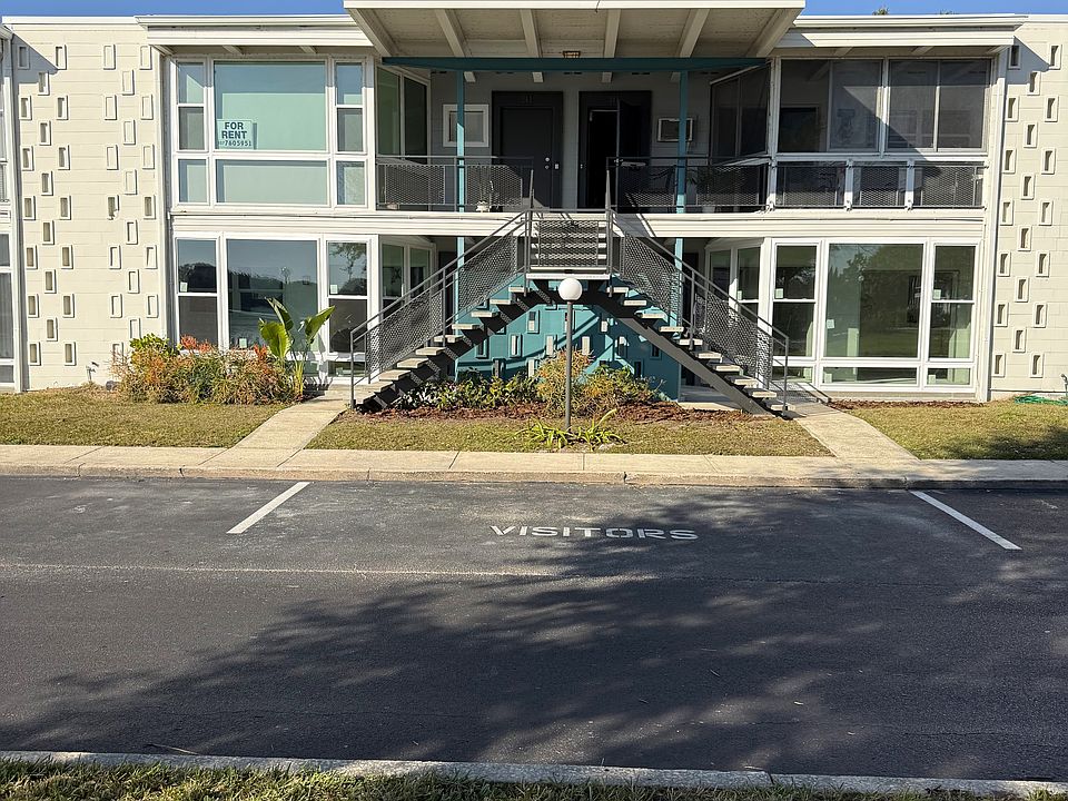 View of the front of the condo. Bottom left.