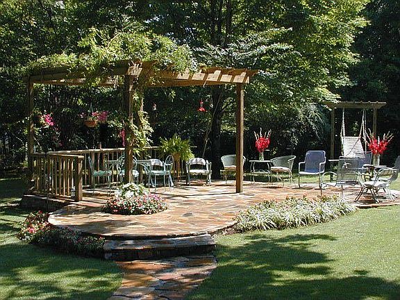 PATIO AT FIRST INSTALLATION
